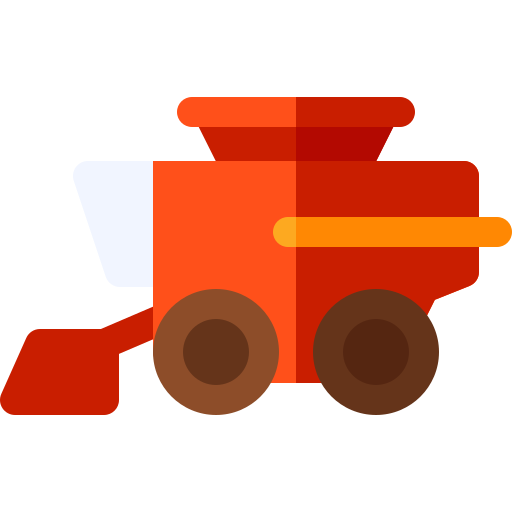 Harvester Basic Rounded Flat icon