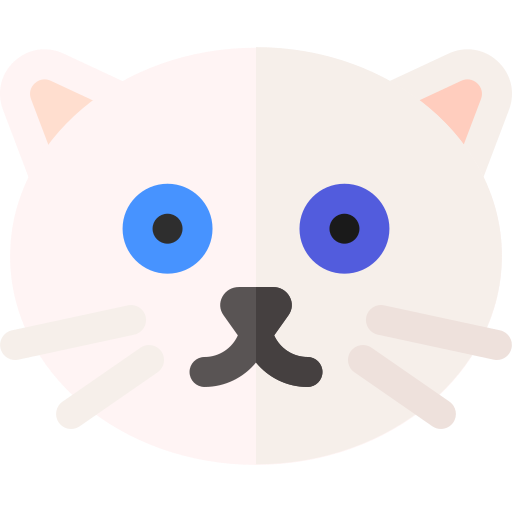 Cat Basic Rounded Flat icon