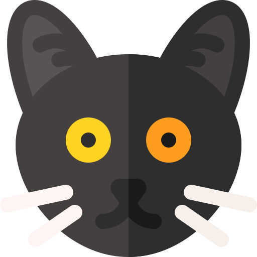 Бомбейская кошка Basic Rounded Flat иконка