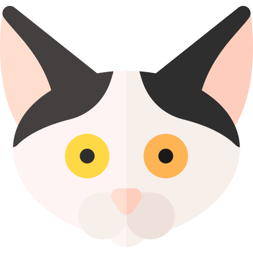 猫 Basic Rounded Flat icon
