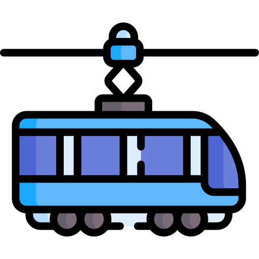 straßenbahn Special Lineal color icon
