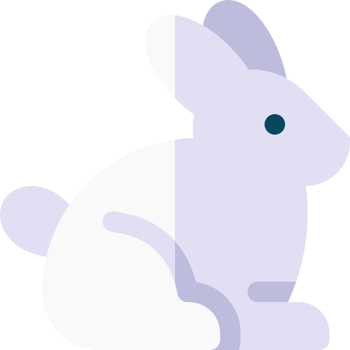 Hare Basic Rounded Flat icon