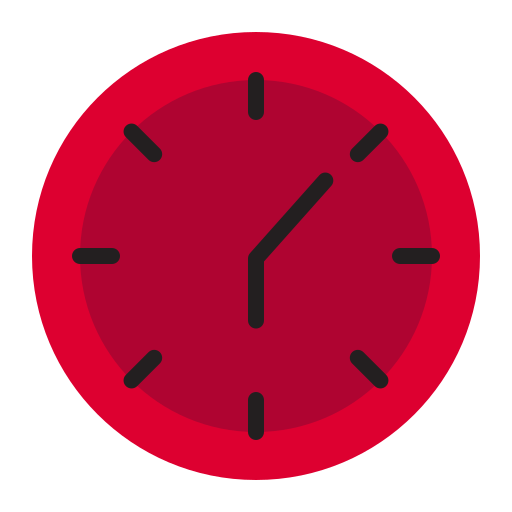 настенные часы Generic Flat иконка