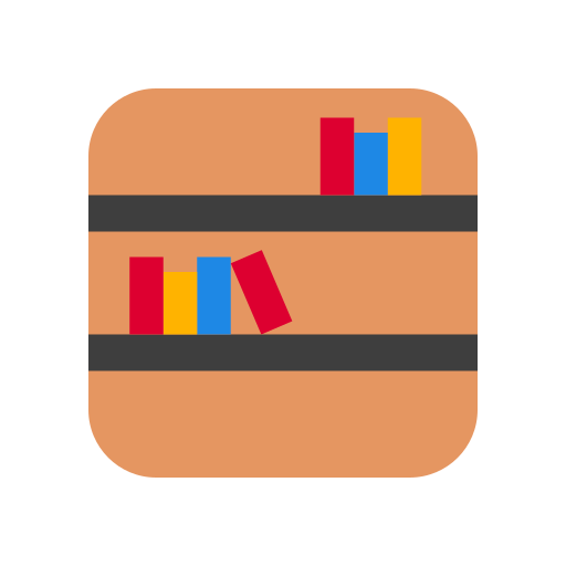 Bookcase Generic Flat icon