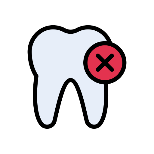 opieka dentystyczna Vector Stall Lineal Color ikona