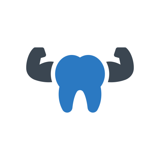 zdrowy ząb Generic Blue ikona