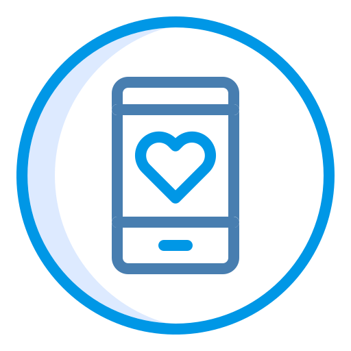 dating-app Generic Blue icon