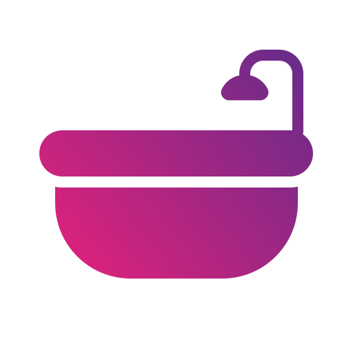 Bath tub Generic Flat Gradient icon