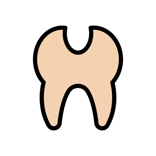 Tooth Vector Stall Lineal Color icon