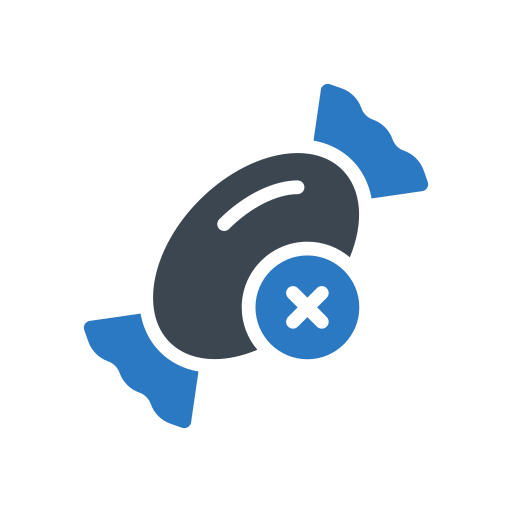 niet toegestaan Generic Blue icoon