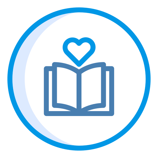 책 공개 시험 Generic Blue icon