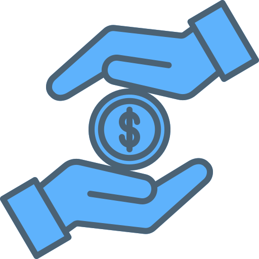 dinero Generic Blue icono