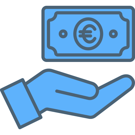 Money Generic Blue icon