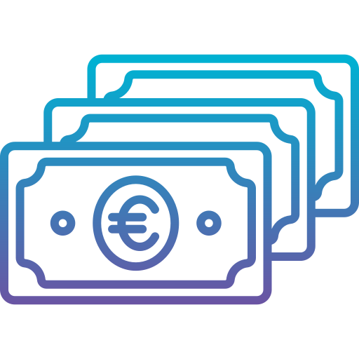 euro Generic Gradient icoon