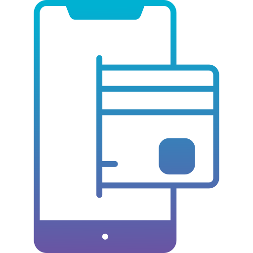 Payment method Generic Outline Gradient icon