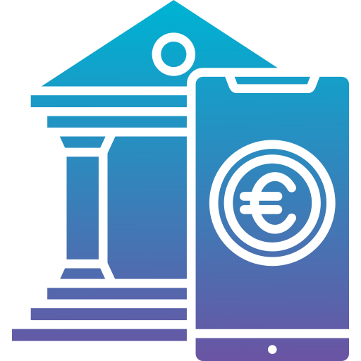 Mobile banking Generic Flat Gradient icon