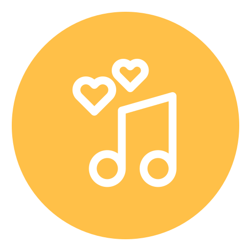 ラブソング Generic Flat icon
