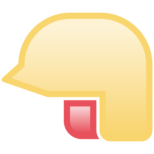 Helmet Generic Outline Gradient icon