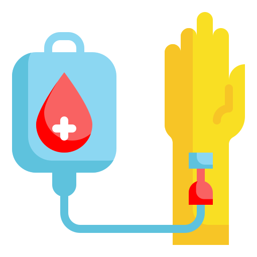 bolsa de sangre Generic Flat icono