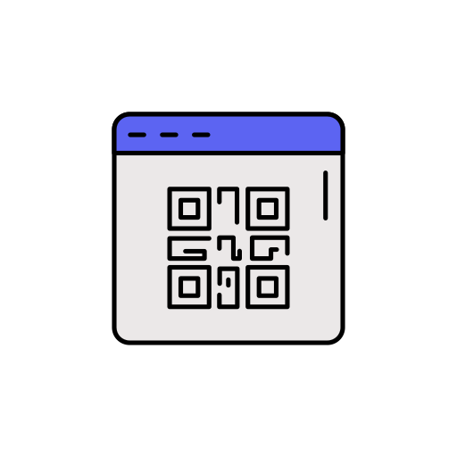 qr-code scannen Generic Outline Color icoon