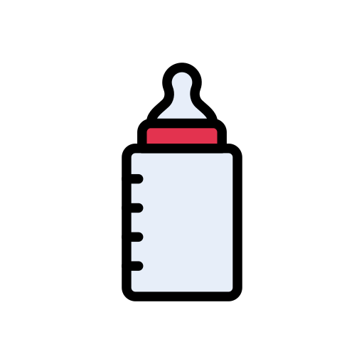 botella de leche Vector Stall Lineal Color icono