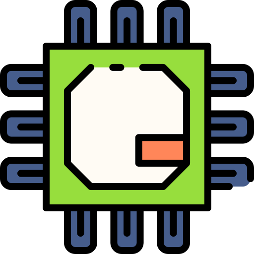 Cpu Good Ware Lineal Color icon