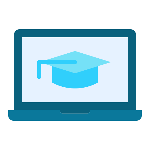 educación en línea Good Ware Flat icono