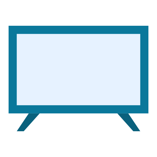 televisión Good Ware Flat icono