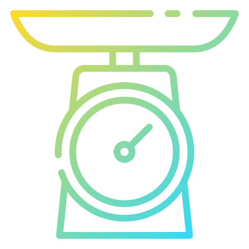 Weight scale Good Ware Gradient icon