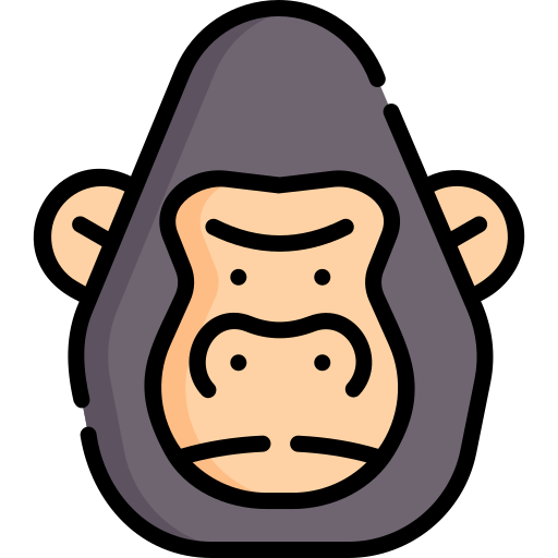 gorilla Special Lineal color icon