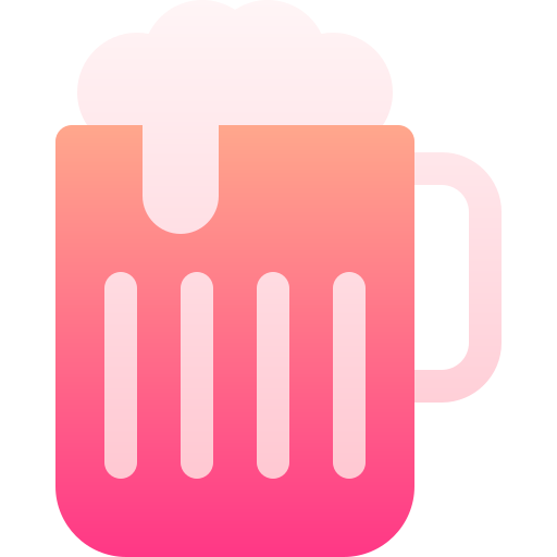 bier Basic Gradient Gradient icoon