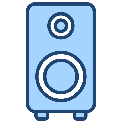 Loudspeaker Generic Blue icon