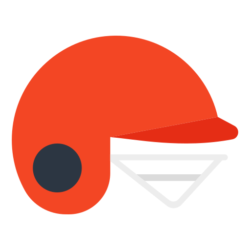 Крикетный шлем Generic Flat иконка