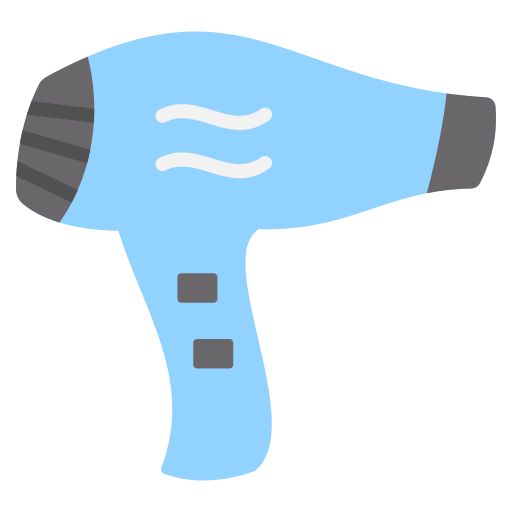 secador de pelo Generic Flat icono