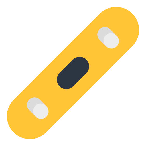 skateboard Generic Flat icoon