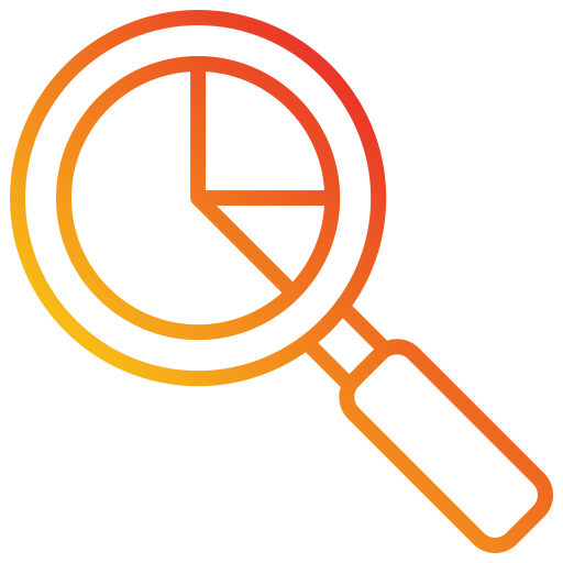 analyse des données Generic Gradient Icône