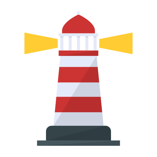 Lighthouse Generic Flat icon