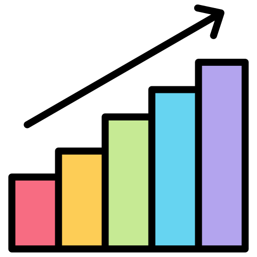 Рост Generic Outline Color иконка