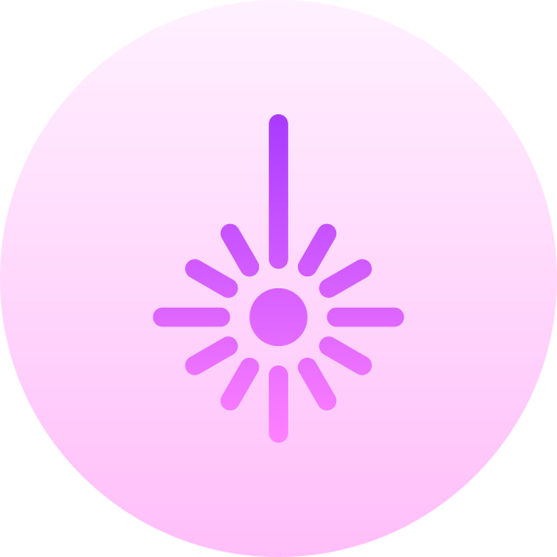 Лазерный Basic Gradient Circular иконка