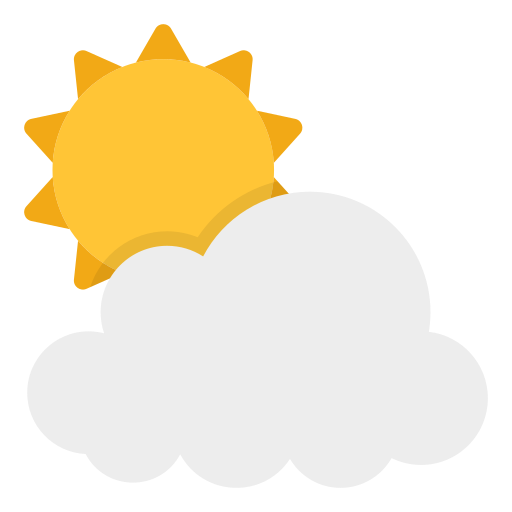 Переменная облачность Generic Flat иконка