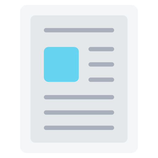 Article Generic Flat icon
