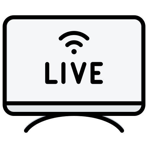 live show Generic Outline Color icoon