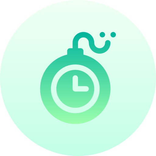 deadline Basic Gradient Circular icoon