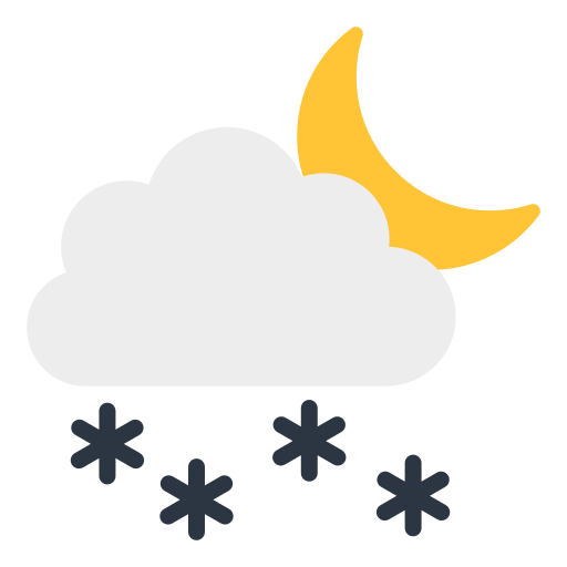 Snowfall Generic Flat icon