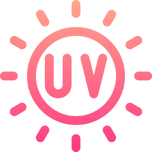 ultravioleta Basic Gradient Lineal color icono