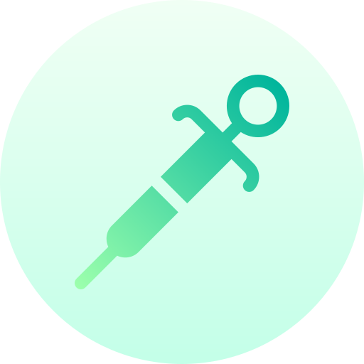 Syringe Basic Gradient Circular icon