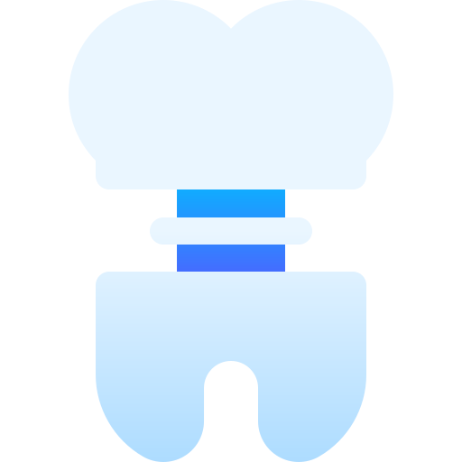 Зубной имплантат Basic Gradient Gradient иконка