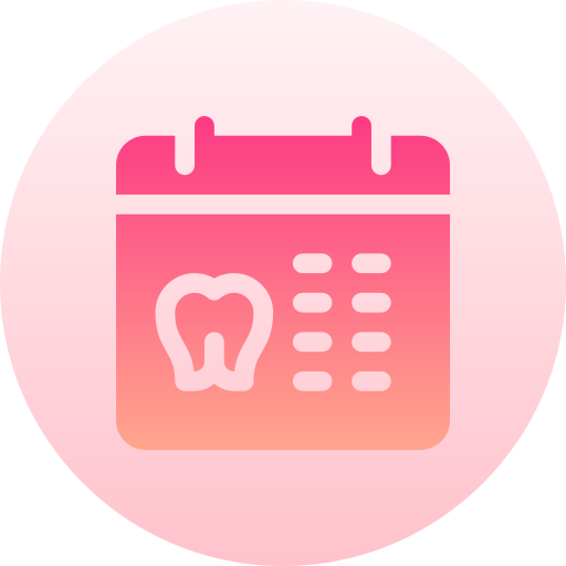 Appointment Basic Gradient Circular icon