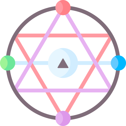Pentagram Special Flat icon