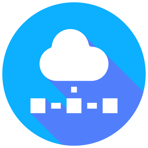 serveur cloud Generic Flat Icône
